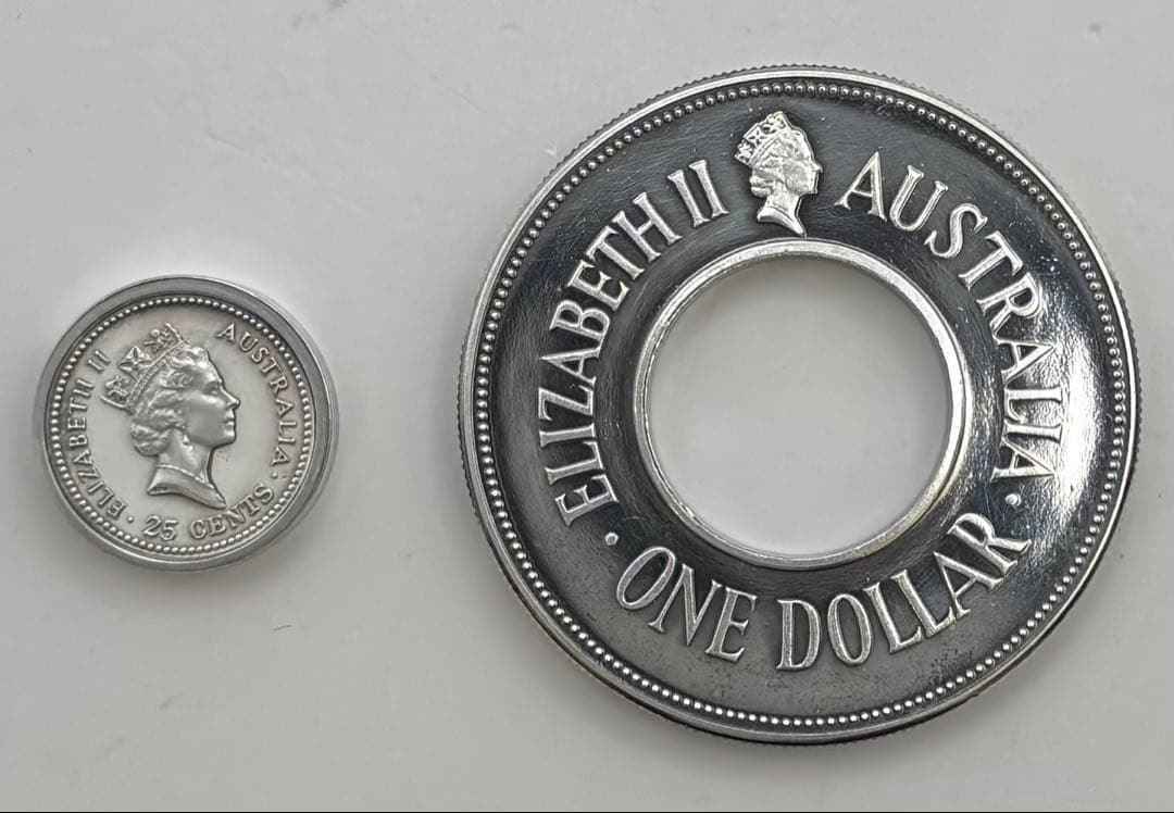 オーストラリア銀貨 1988年 ホーリーダラー&ダンプ