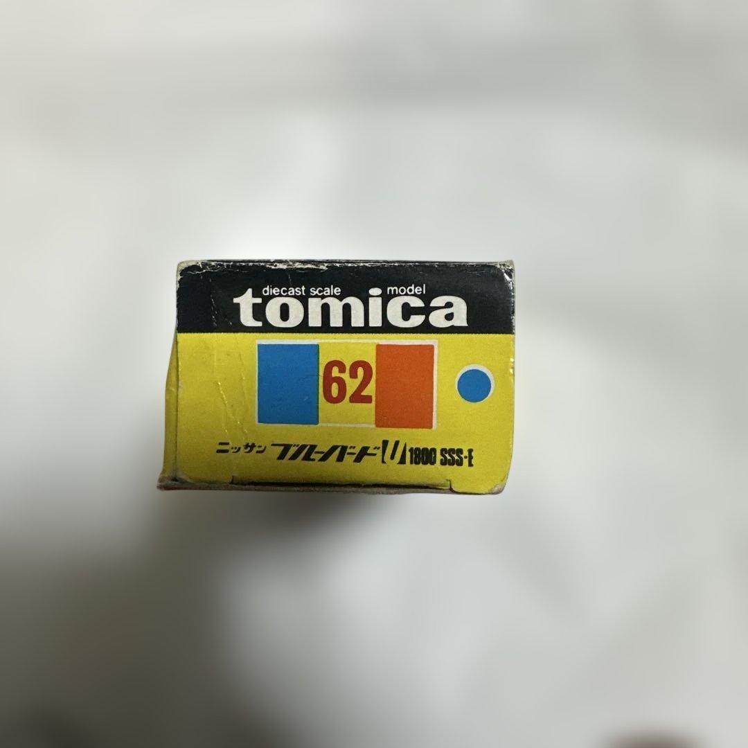 トミカ 日産 ブルーバード U 1800 SS パープル
