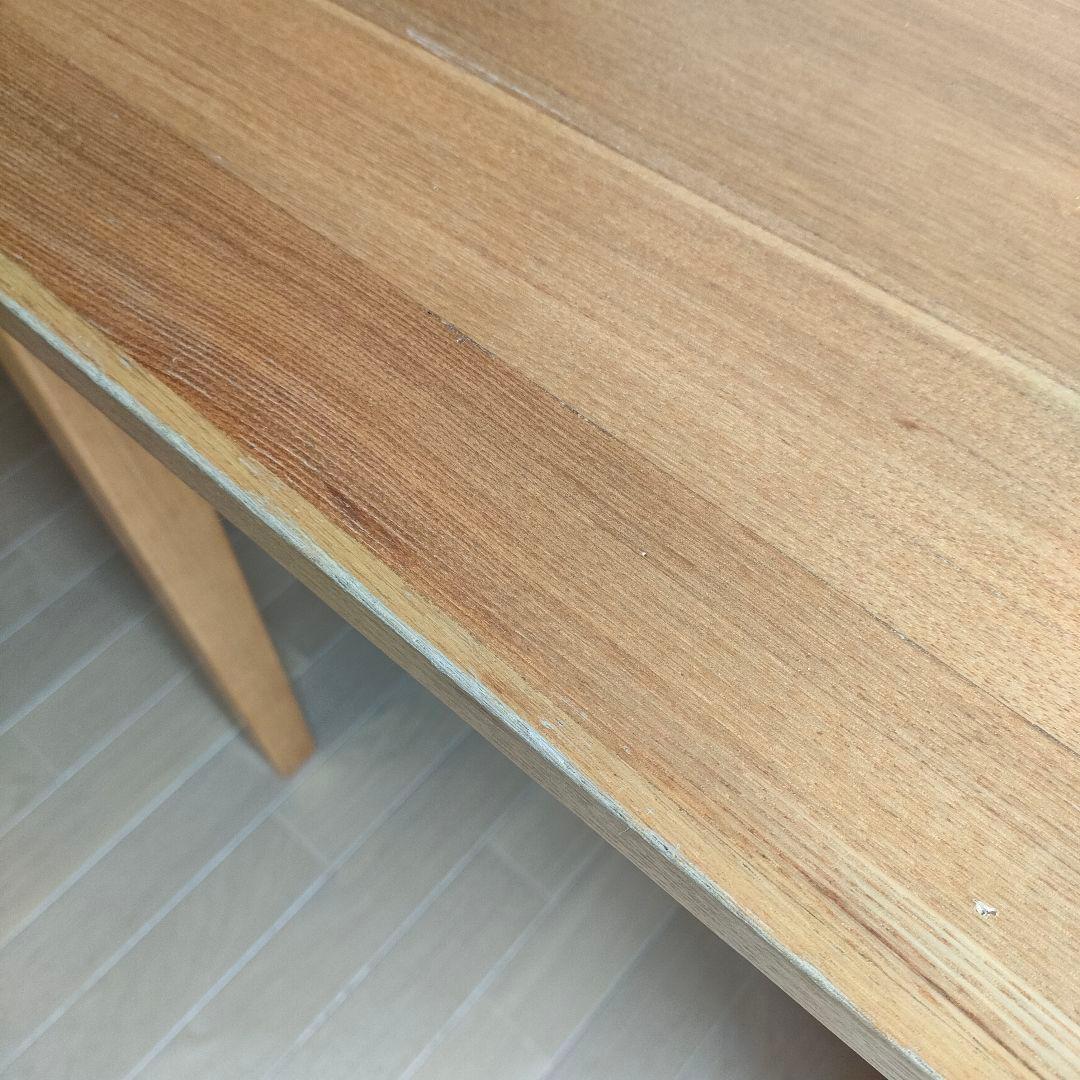 ●引取専用●無印良品タモ材デスク•引出付（タモ材）