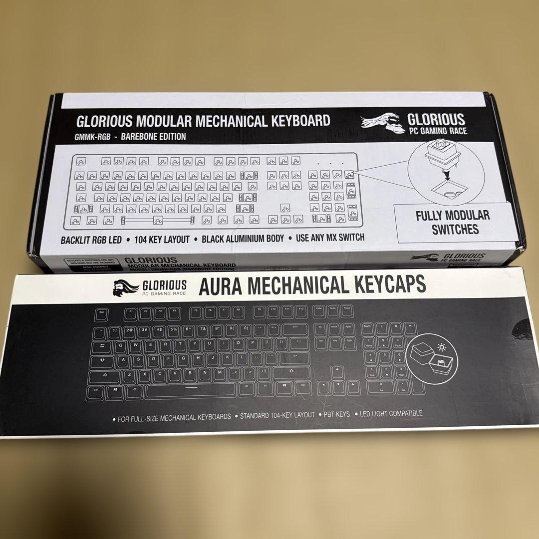GRORIOUS MODULAR 自作ゲーミングキーボード