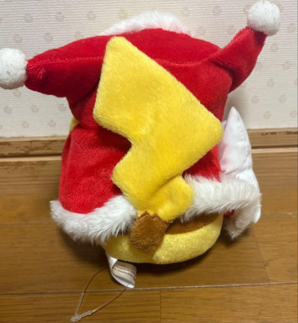 【激レア！ポケモンセンター限定】2007年 クリスマス ピカチュウ ぬいぐるみ