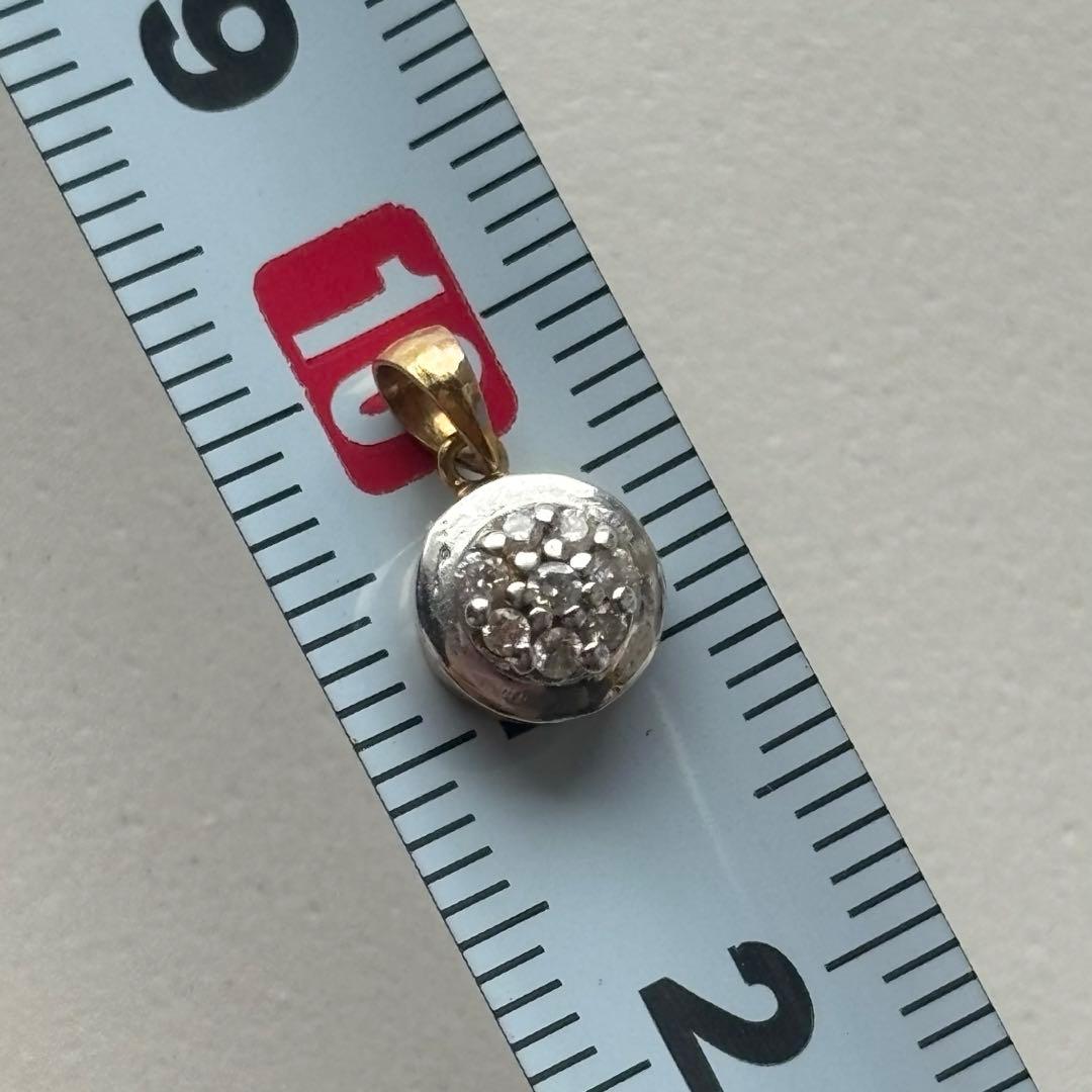 WG YGダイヤ 8pcs ペンダント