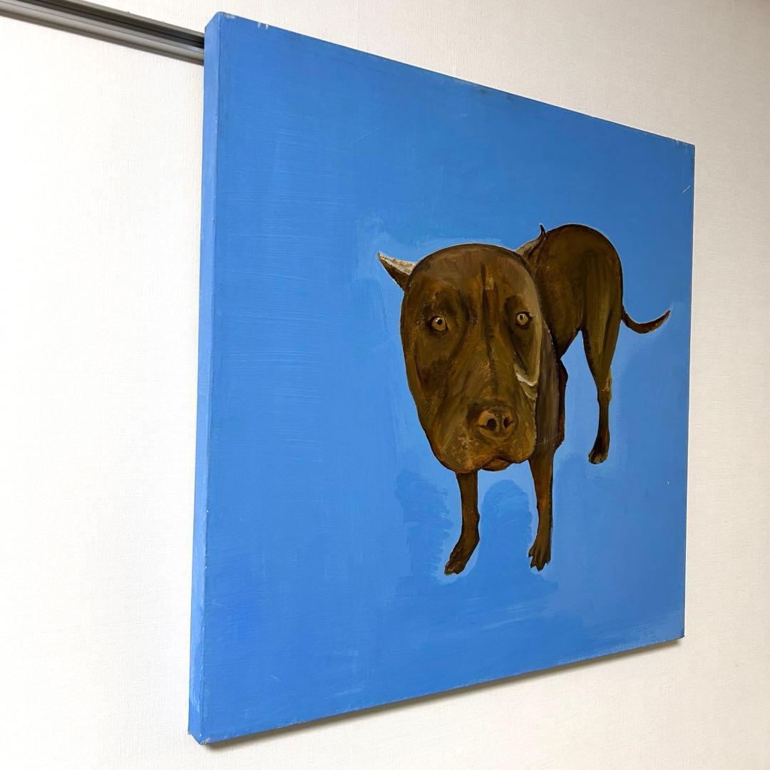 ピットブル アクリル画