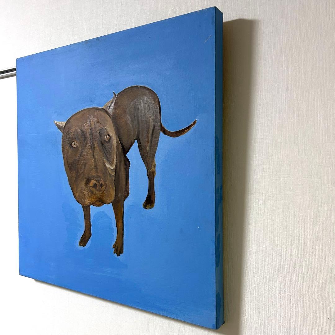 ピットブル アクリル画