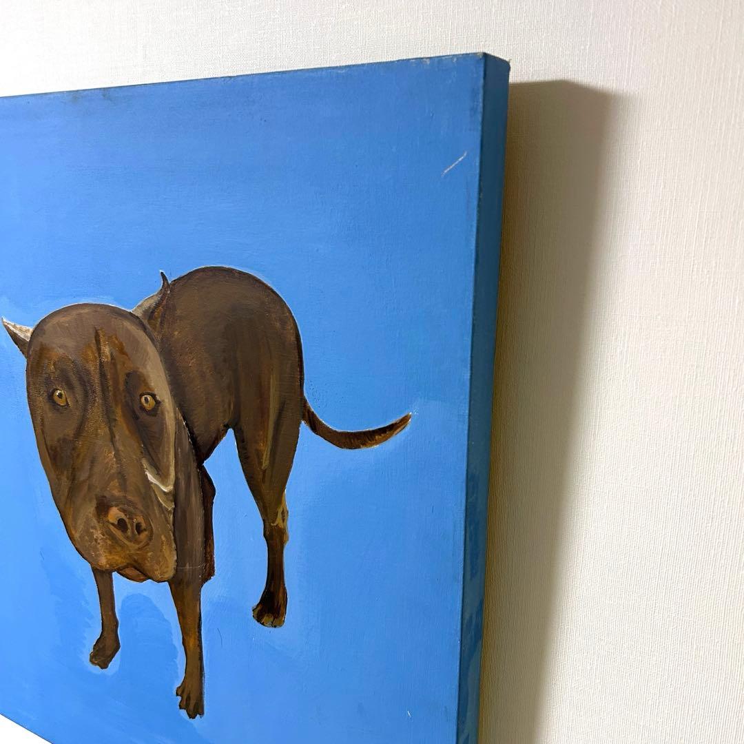 ピットブル アクリル画