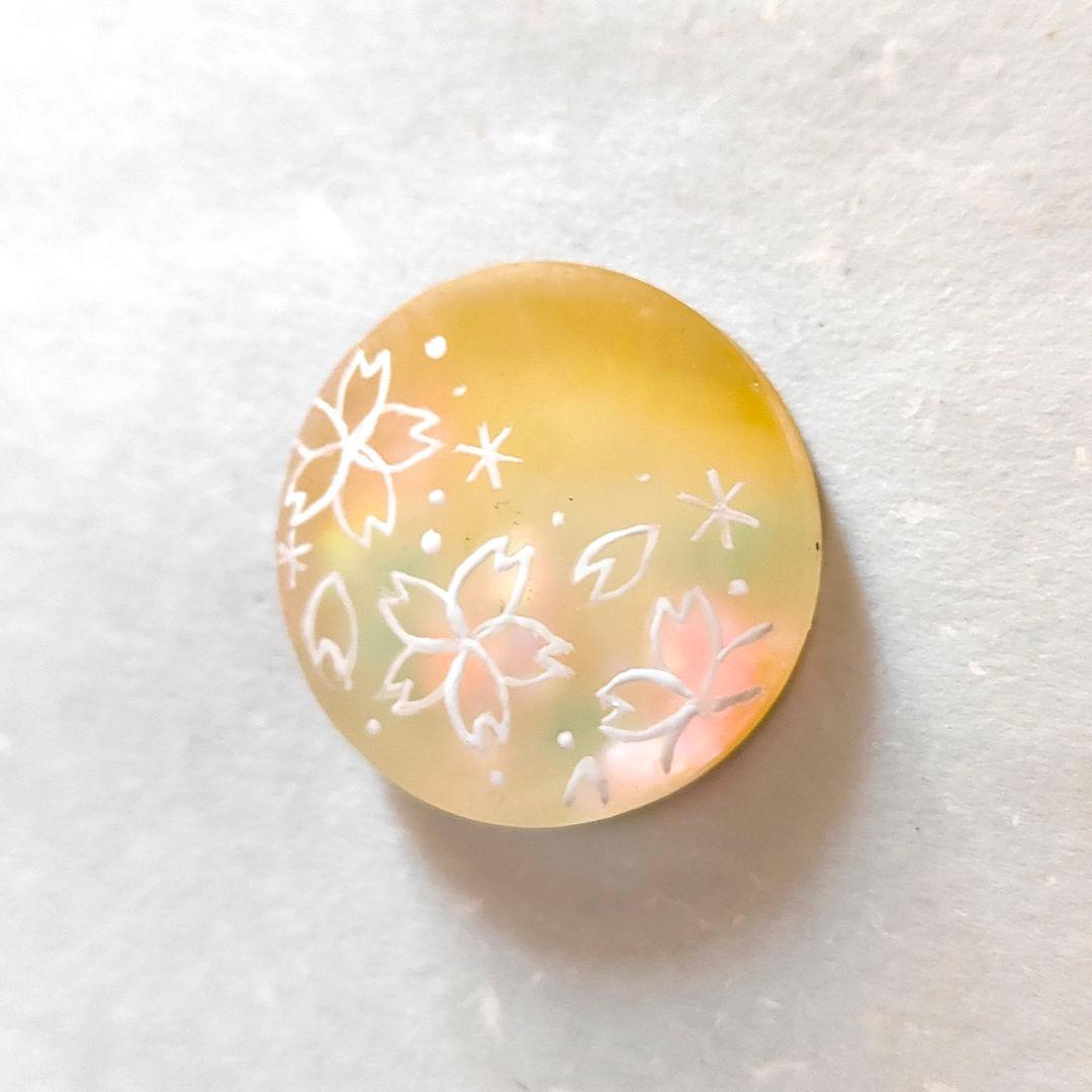 【742】ハンドメイド　レジン　ヘアゴム　ポニーフック