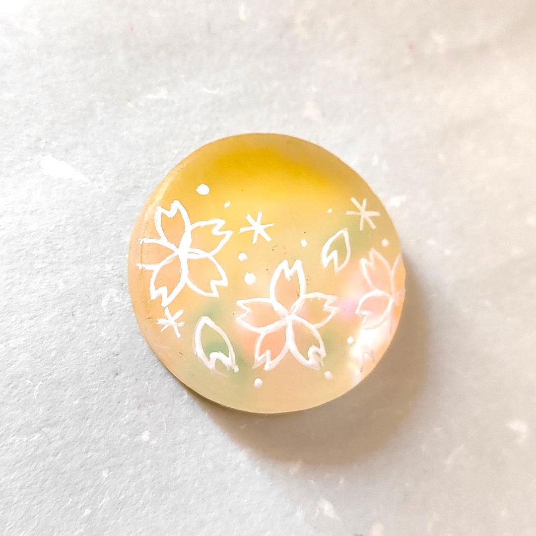 【742】ハンドメイド　レジン　ヘアゴム　ポニーフック