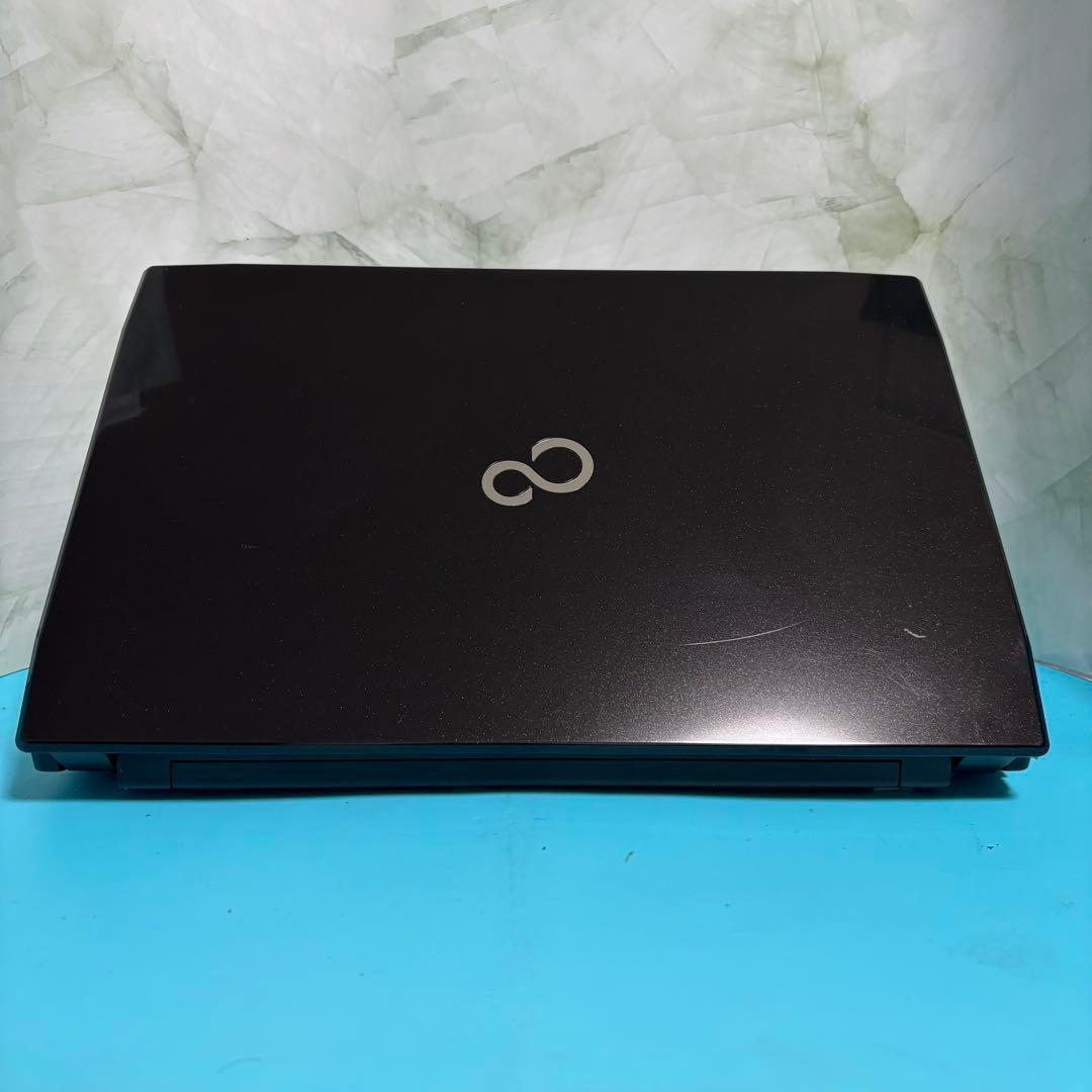 Win11★Webカメラ付‼富士通ノートPC★オフィス付！新品SSD＆メモリ8G