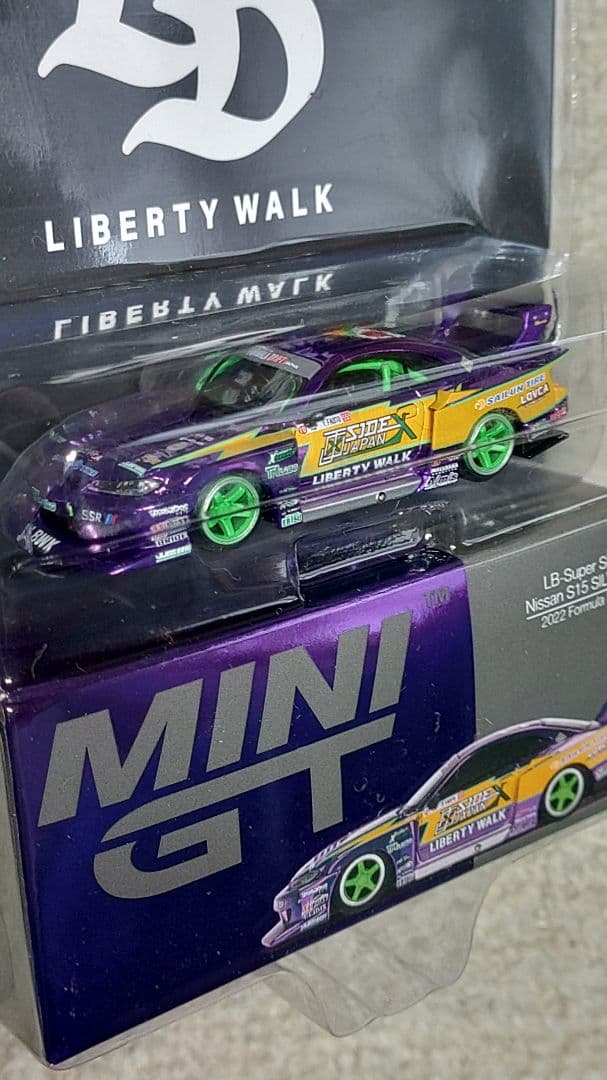 MINI GT lbwk リバティウォーク 限定 ケンメリ s15