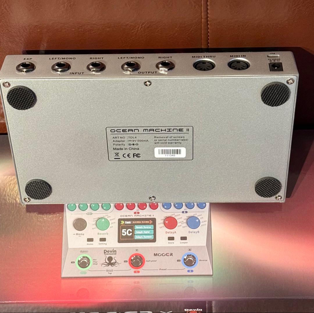 Mooer Ocean Machine II 高機能リバーブ