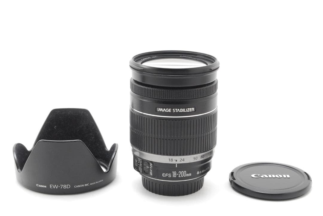 レンズ(ズーム) Canon EF-S 18-200mm f/3.5-5.6 IS L0339