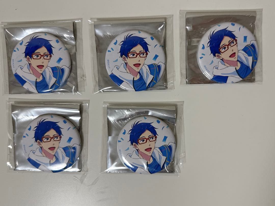 Free! 七瀬遙バースデーイベント 缶バッジ