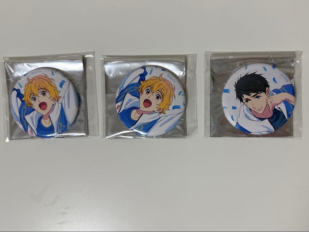 Free! 七瀬遙バースデーイベント 缶バッジ