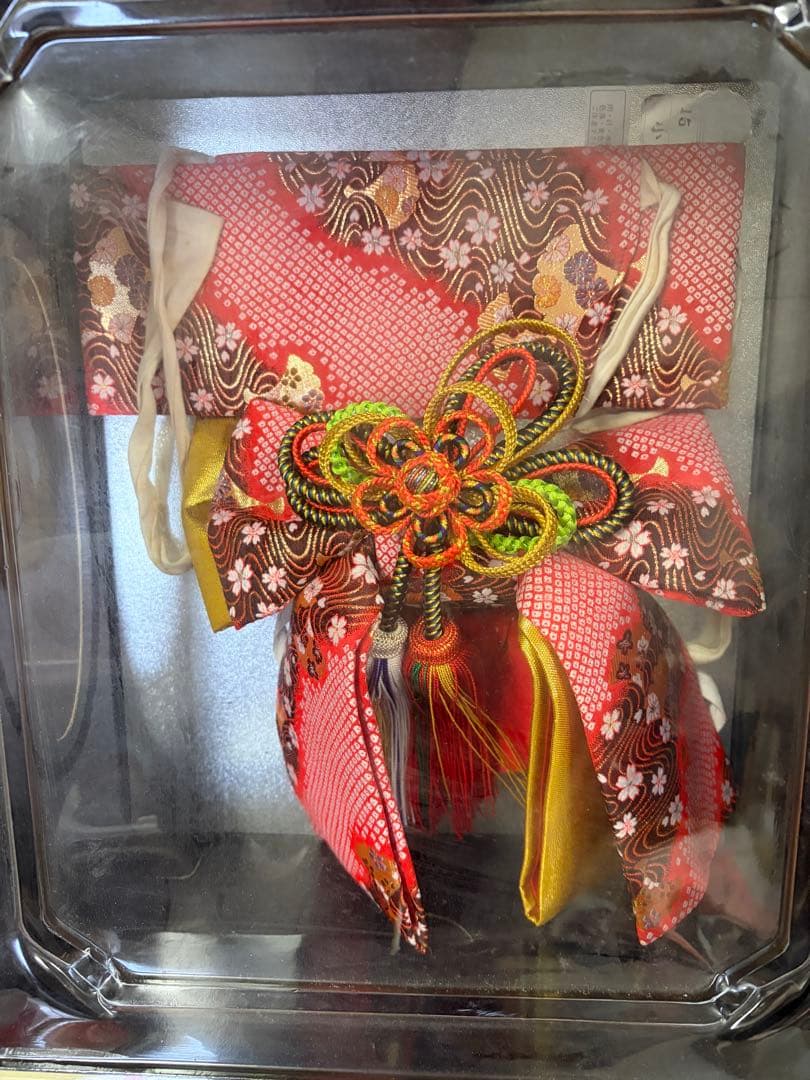 七五三 着物 15点セット　 一式セット　総絞り　赤とピンク