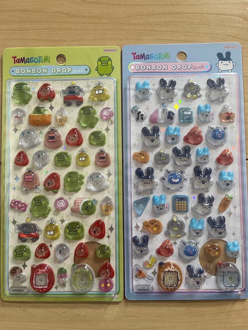【正規品】たまごっち コンプリート4枚セット　ボンボンドロップシール