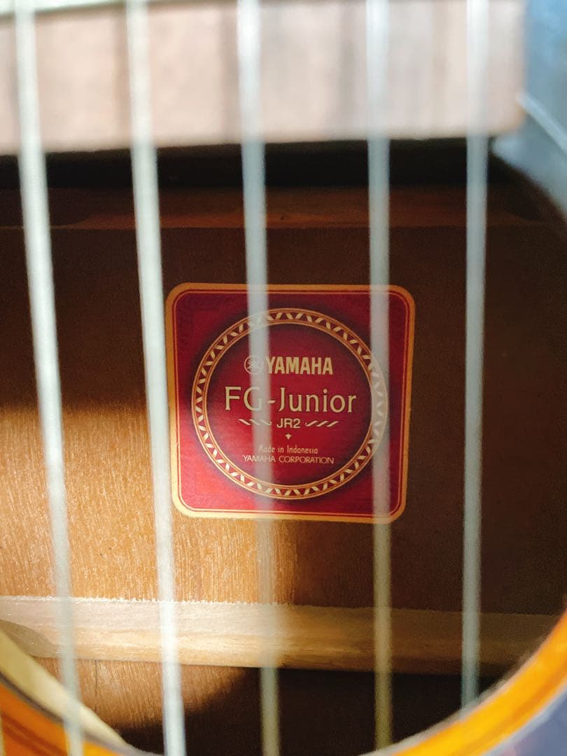 YAMAHA FG-Junior JR2 女性や子供でも安心