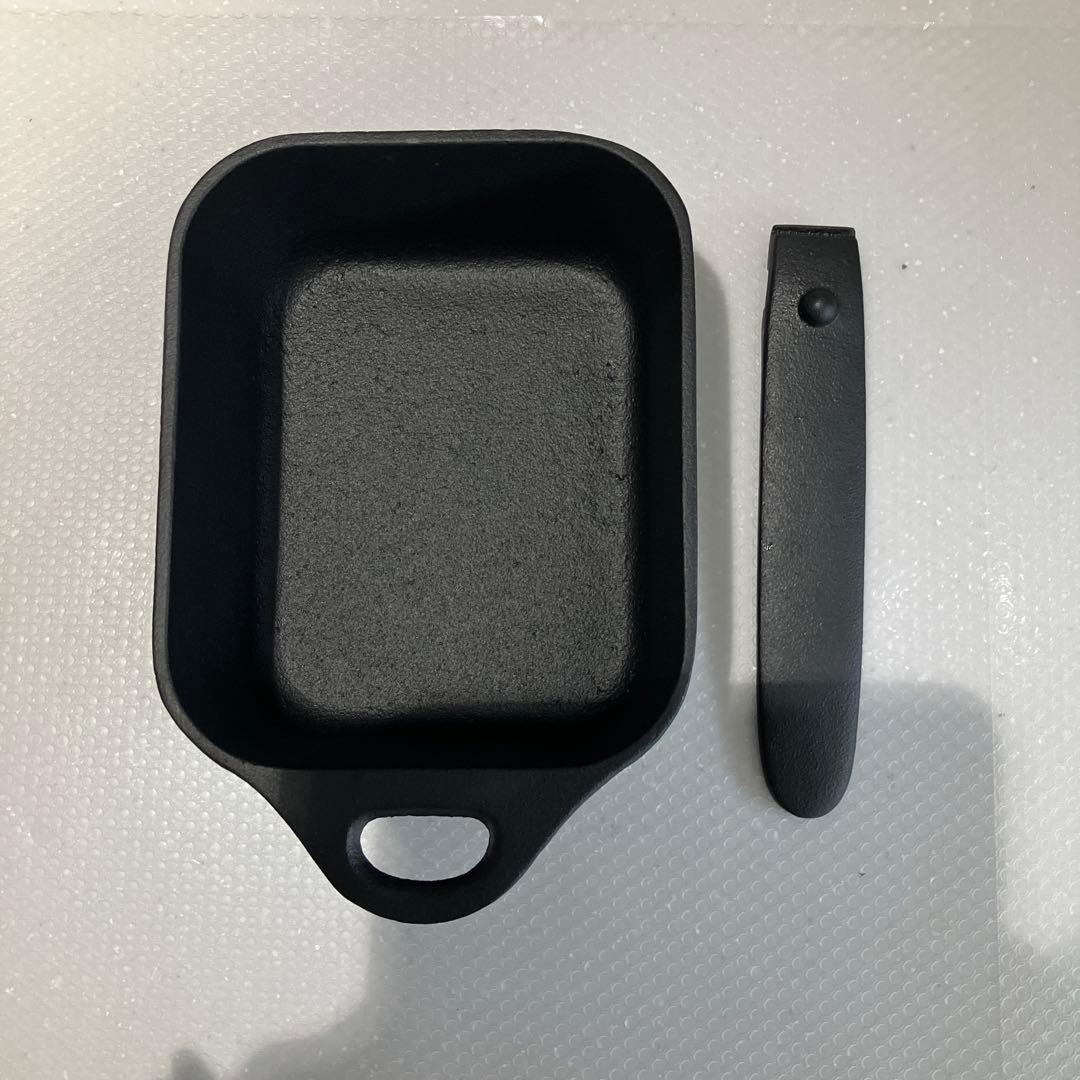 [未使用] ちょこっと鍋深型　南部鉄器　OIGEN 及源鋳造　取り外し可能取手