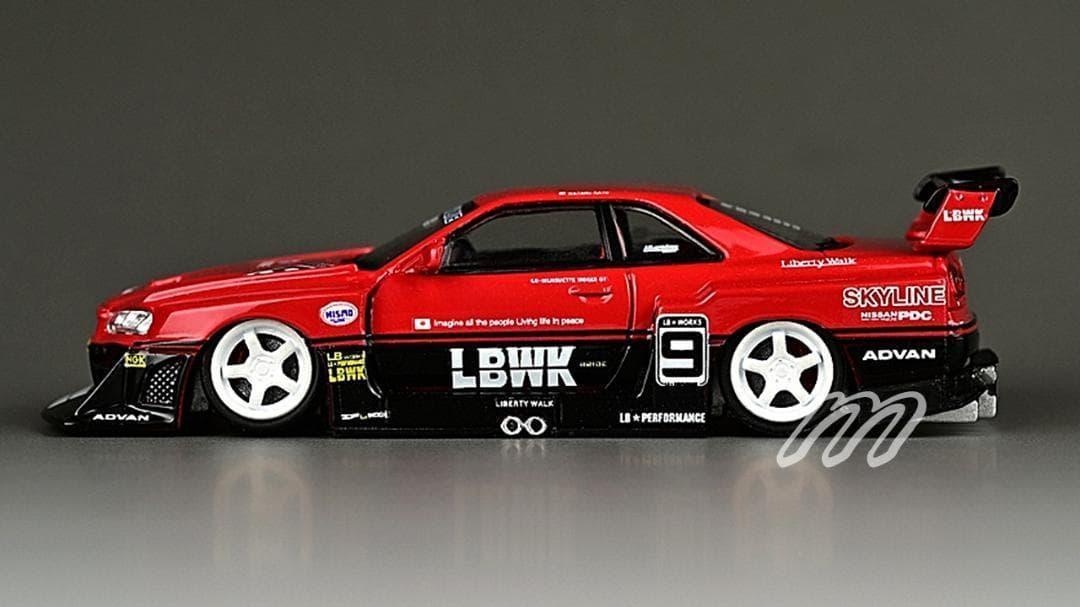 ⭐️CM MODEL スカイライン ER34 LBWK スーパーシルエット⭐️