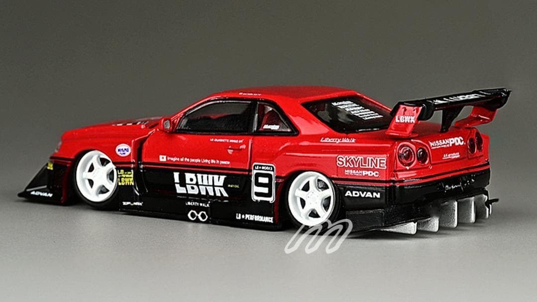 ⭐️CM MODEL スカイライン ER34 LBWK スーパーシルエット⭐️