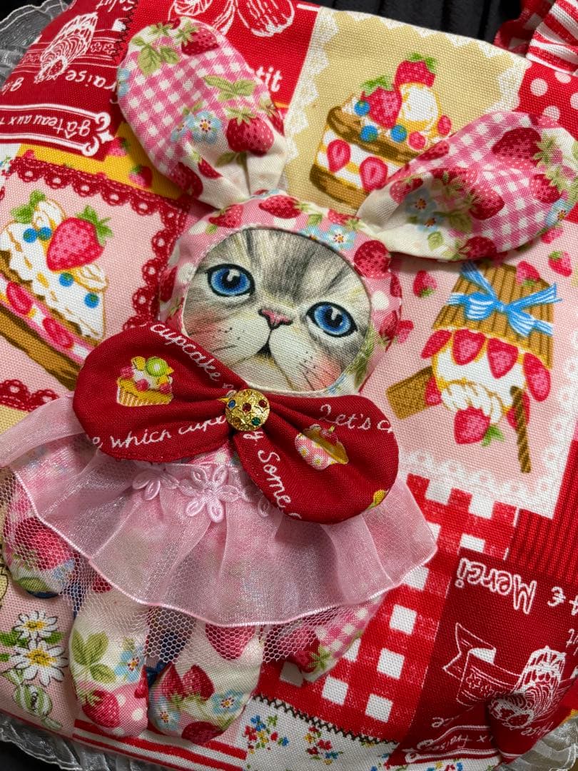 あ*こ様 うさぎルミちゃん ぷっくりしずく形トートバッグ❤︎コヤンイサムチョン
