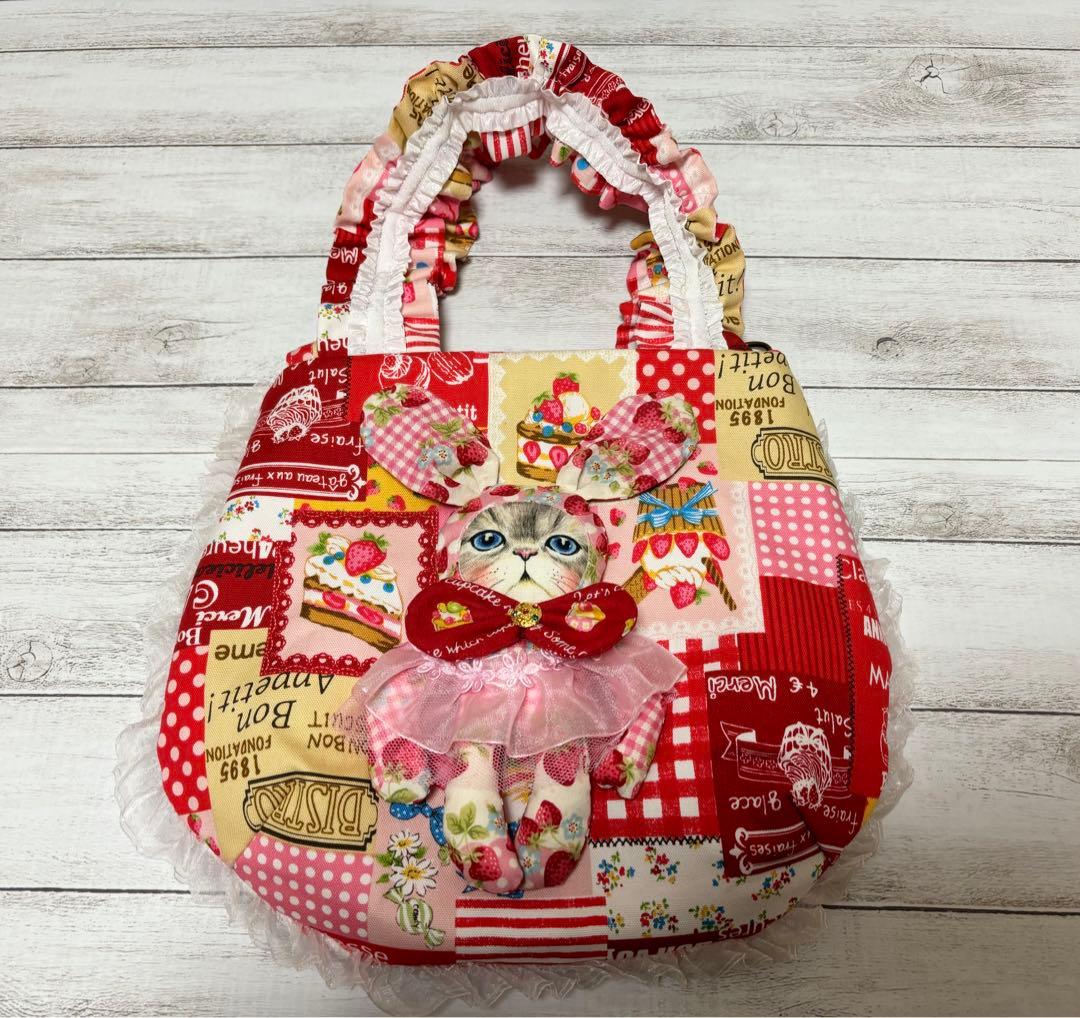あ*こ様 うさぎルミちゃん ぷっくりしずく形トートバッグ❤︎コヤンイサムチョン