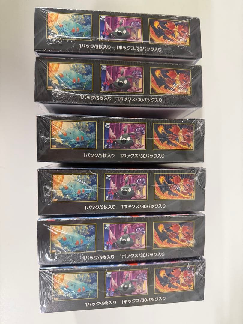 ポケモンカード ニンジャスピナー BOX 新品未開封 シュリンク付き 6BOX