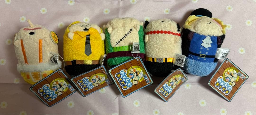 ONE PIECE ムギムギおてだま ウソップ サンジ ゾロ エース サボ