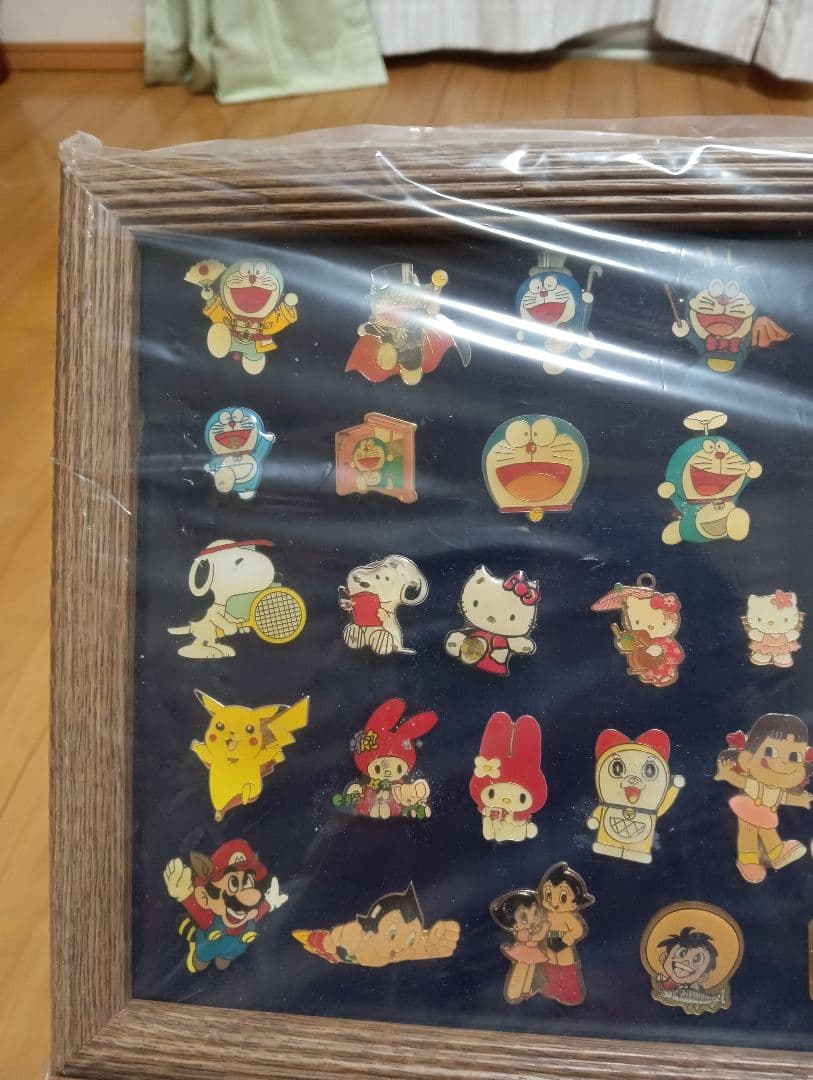 当時物★キャラクターピンバッジコレクション★サンリオ★ドラえもん★鉄腕アトム