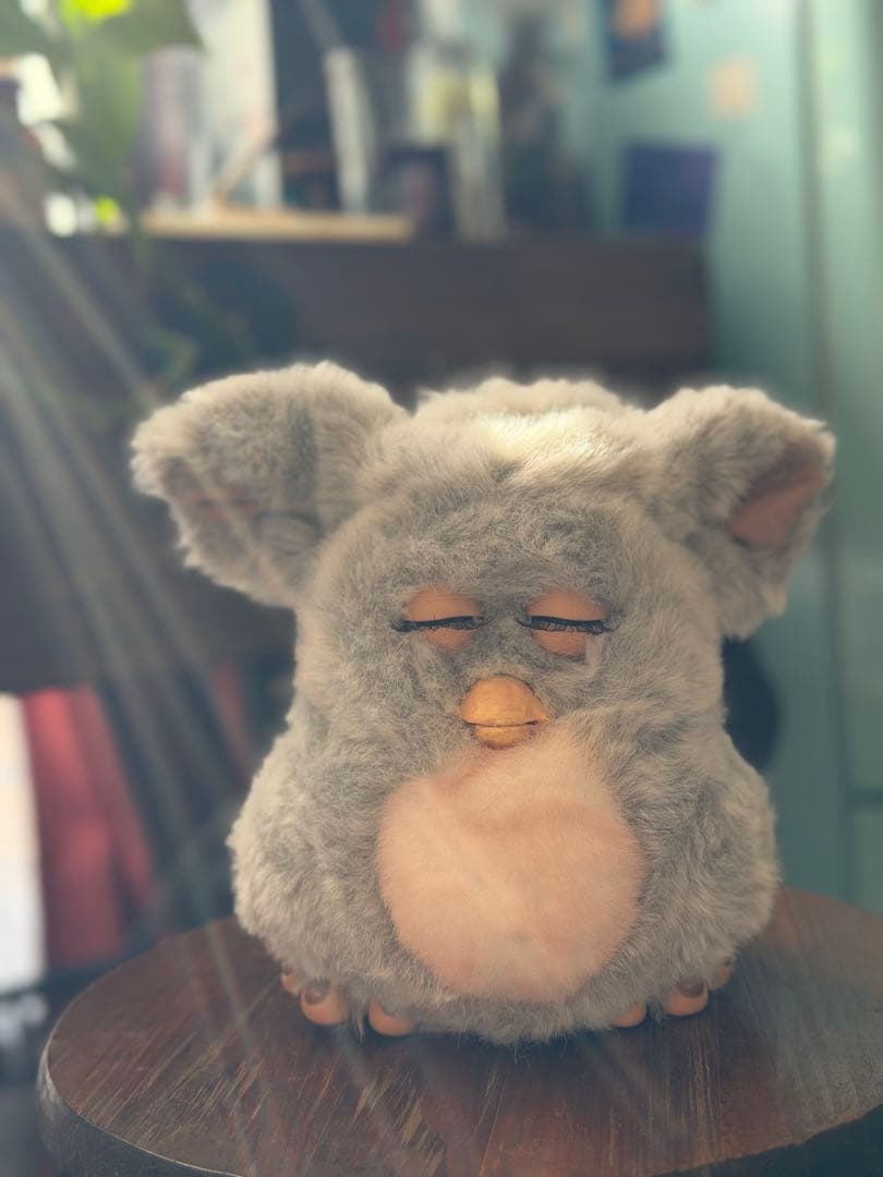 最終値下げ【稼働品】ファービー2 クラウディピーチ ブルー目 ドイツ語 2005