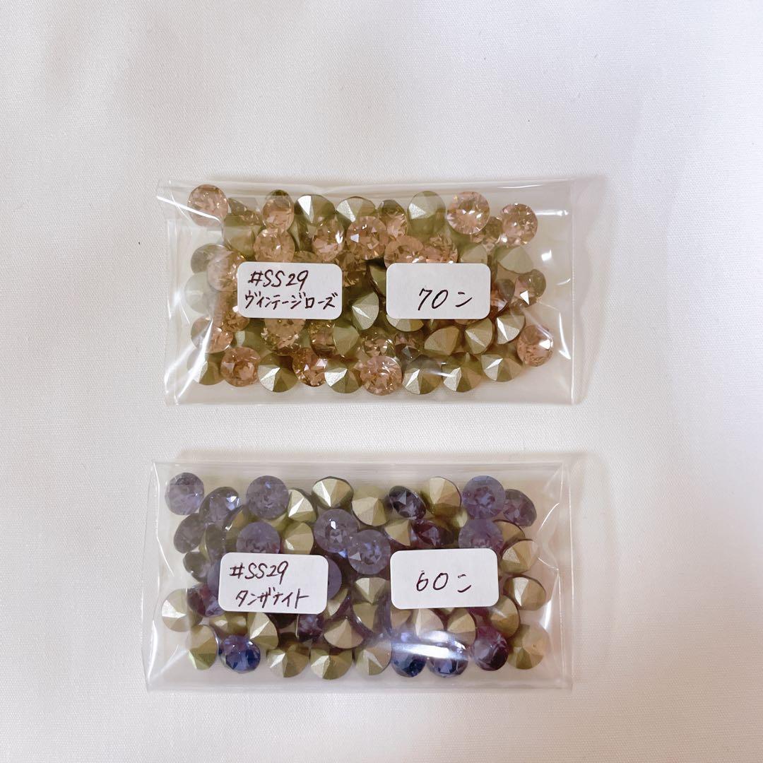 ③ 【17,500円相当】貴和クリスタル #1088 SS29 一部石座付き有り