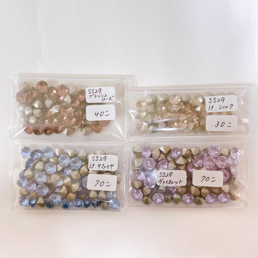 ③ 【17,500円相当】貴和クリスタル #1088 SS29 一部石座付き有り