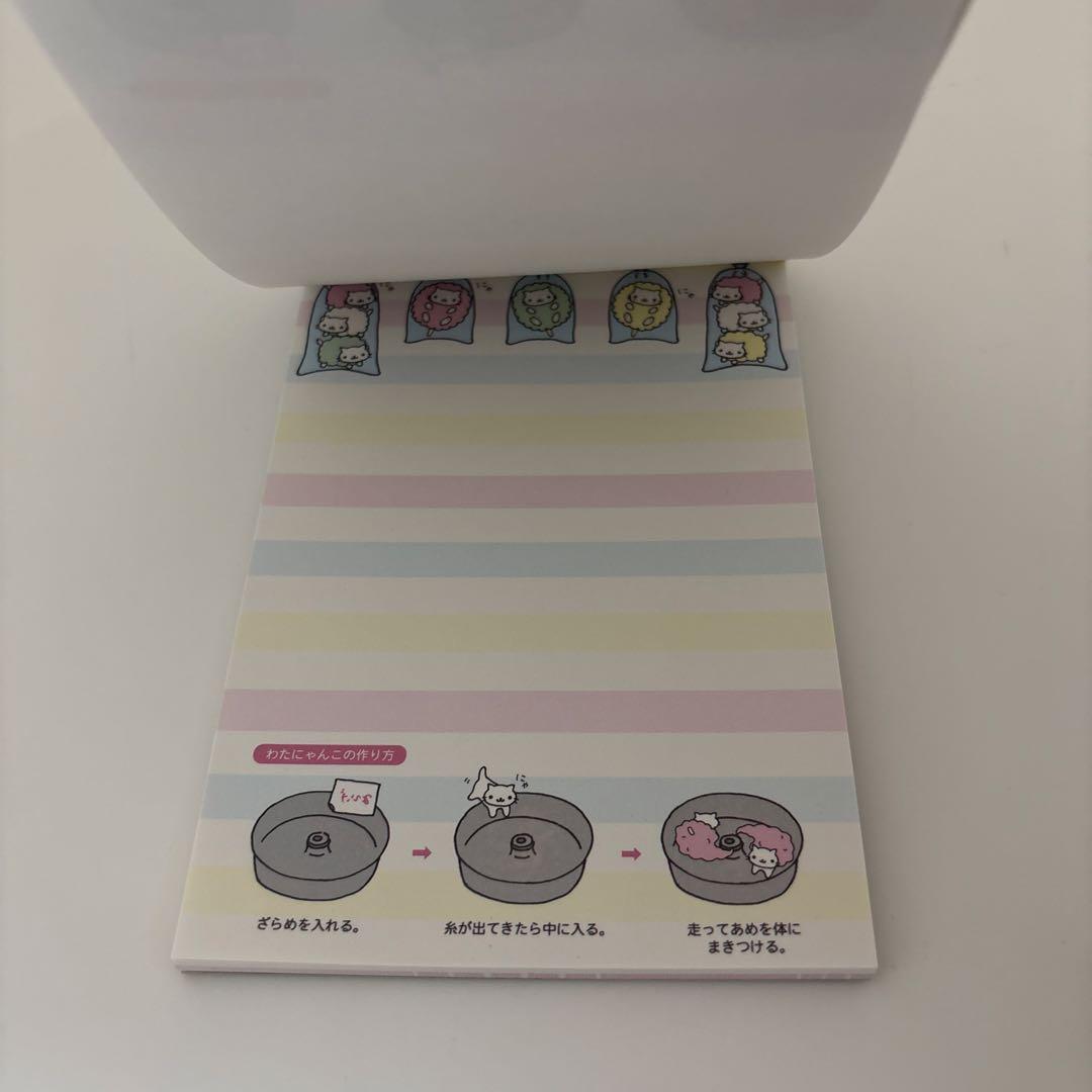 にゃんこまつり　にゃんにゃんにゃんこ　メモ帳　えんぴつ付き　平成レトロ