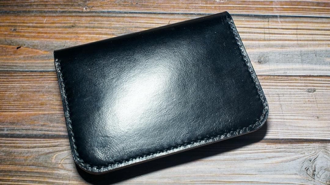 ショートトラッカーウォレット 二層 馬革 茶芯 真鍮 トラッカーウォレット