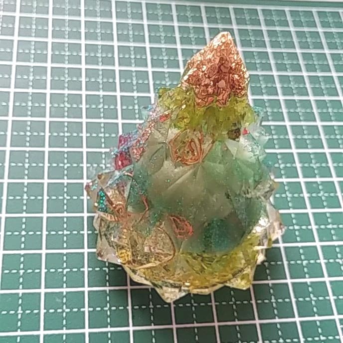 オルゴナイト　クリスマスツリー　ハンドメイド