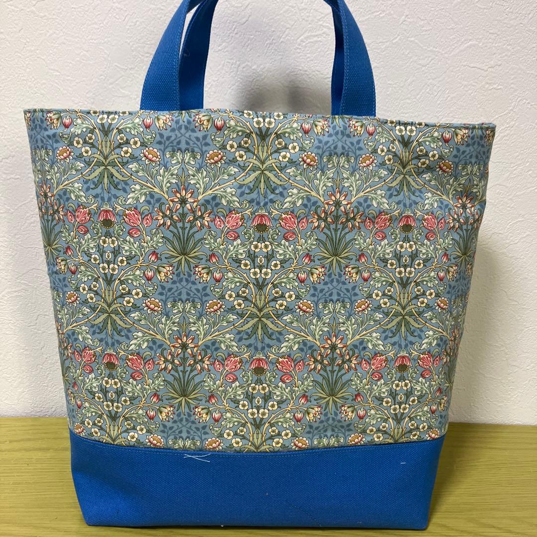 ゆ*ん様 コヤンイサムチョン　ウィリアムモリス　帆布　デニム　A4収納横38縦3