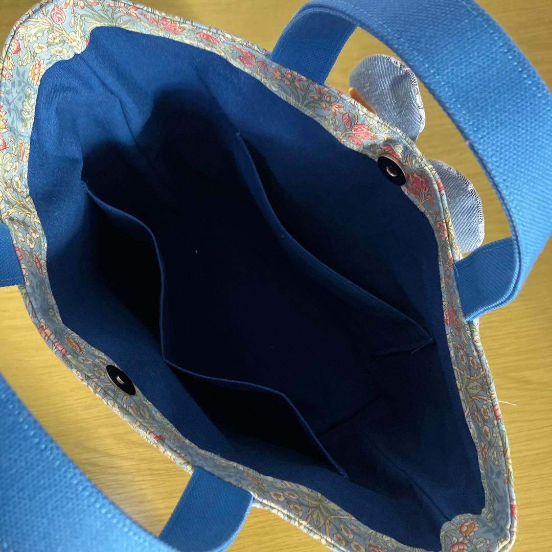 ゆ*ん様 コヤンイサムチョン　ウィリアムモリス　帆布　デニム　A4収納横38縦3