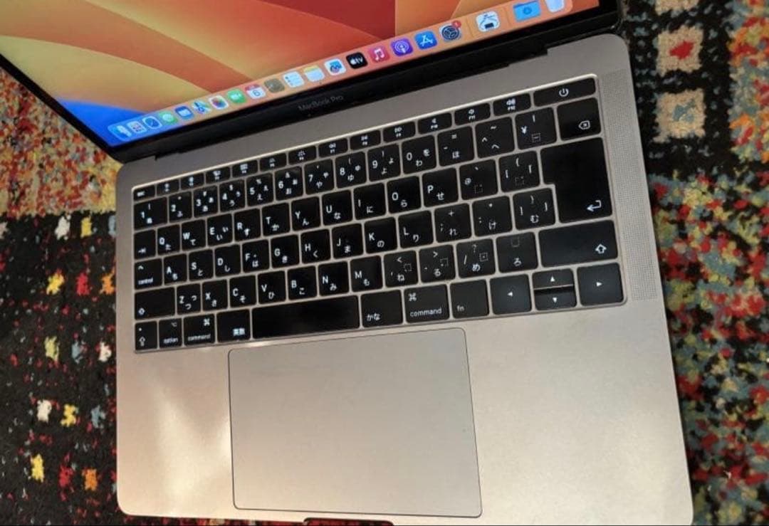 MacBook pro 2017 スペースグレー 日本語配列