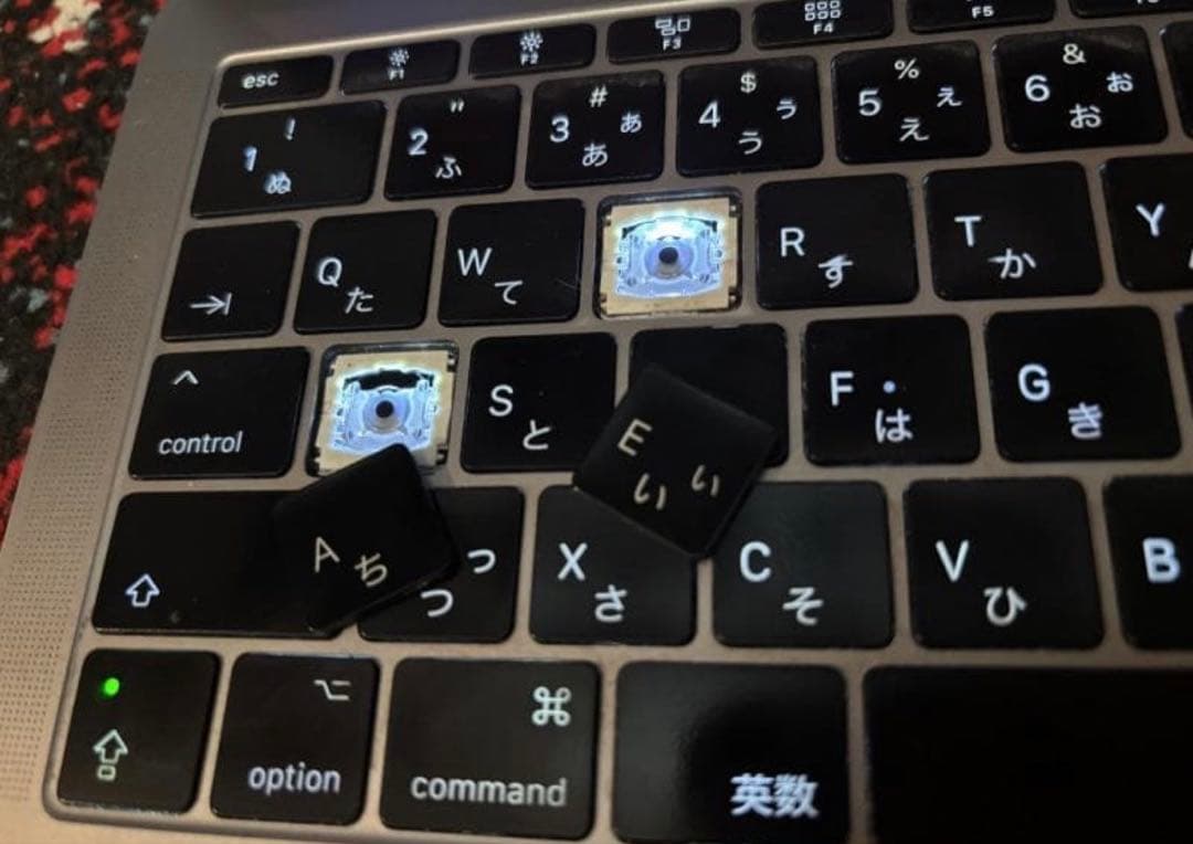 MacBook pro 2017 スペースグレー 日本語配列