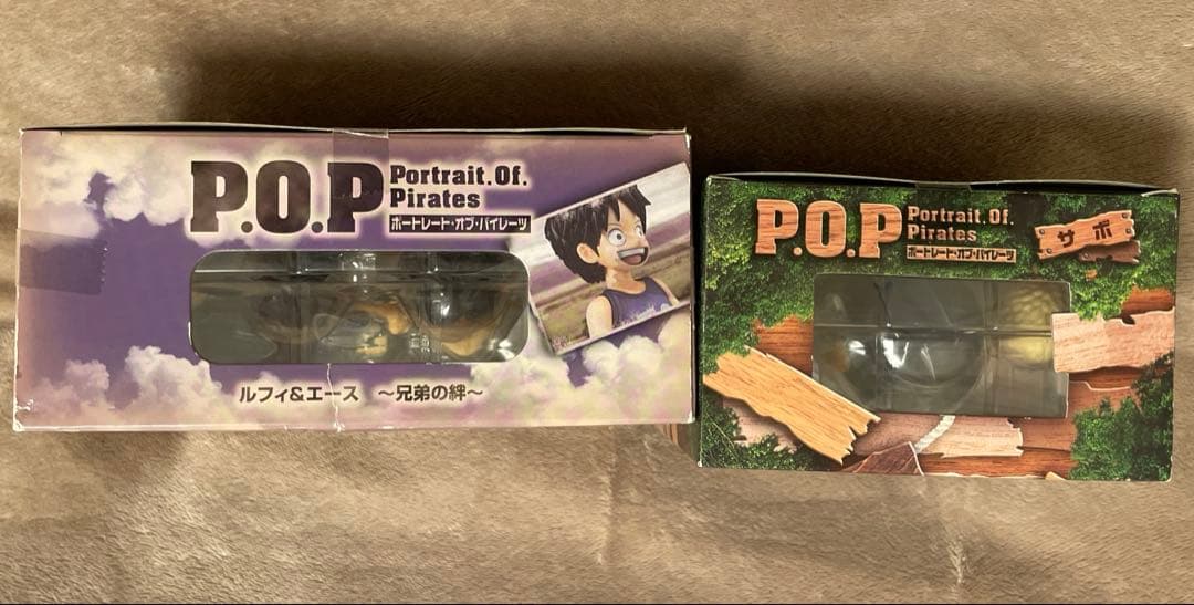 ワンピース POP フィギュア ポートオブパイレーツ ルフィ エース サボ