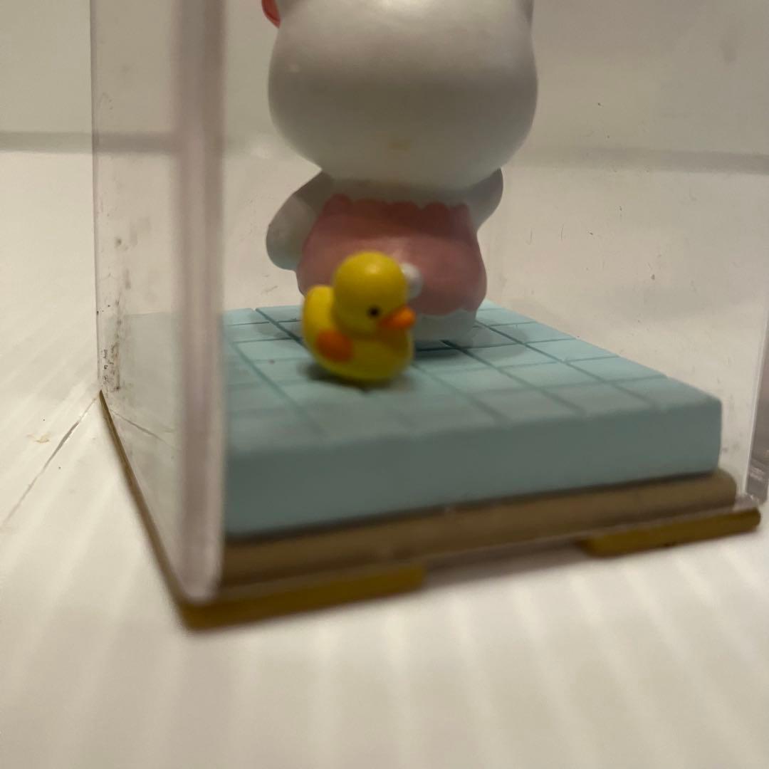 E-壁【昭和レトロ】ハローキティ ミニチュア フィギュア セット 当時物