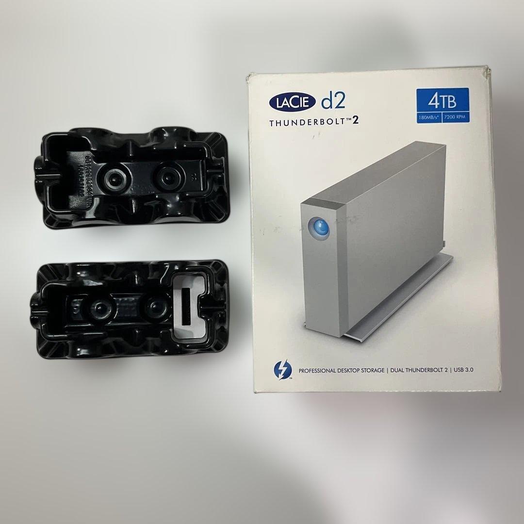 外付けハードディスク・ドライブ LaCie d2 Thunderbolt2 4TB