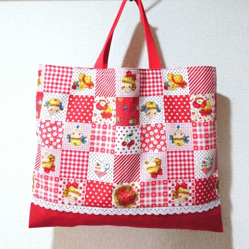 レッスンバッグ【入園入学セット6点】カバン 靴入れ 巾着 コップ入れ 女の子向け