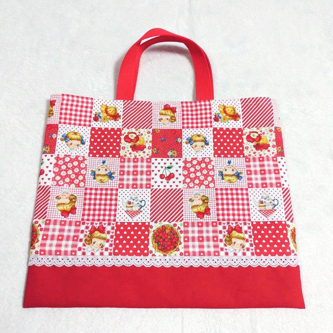 レッスンバッグ【入園入学セット6点】カバン 靴入れ 巾着 コップ入れ 女の子向け
