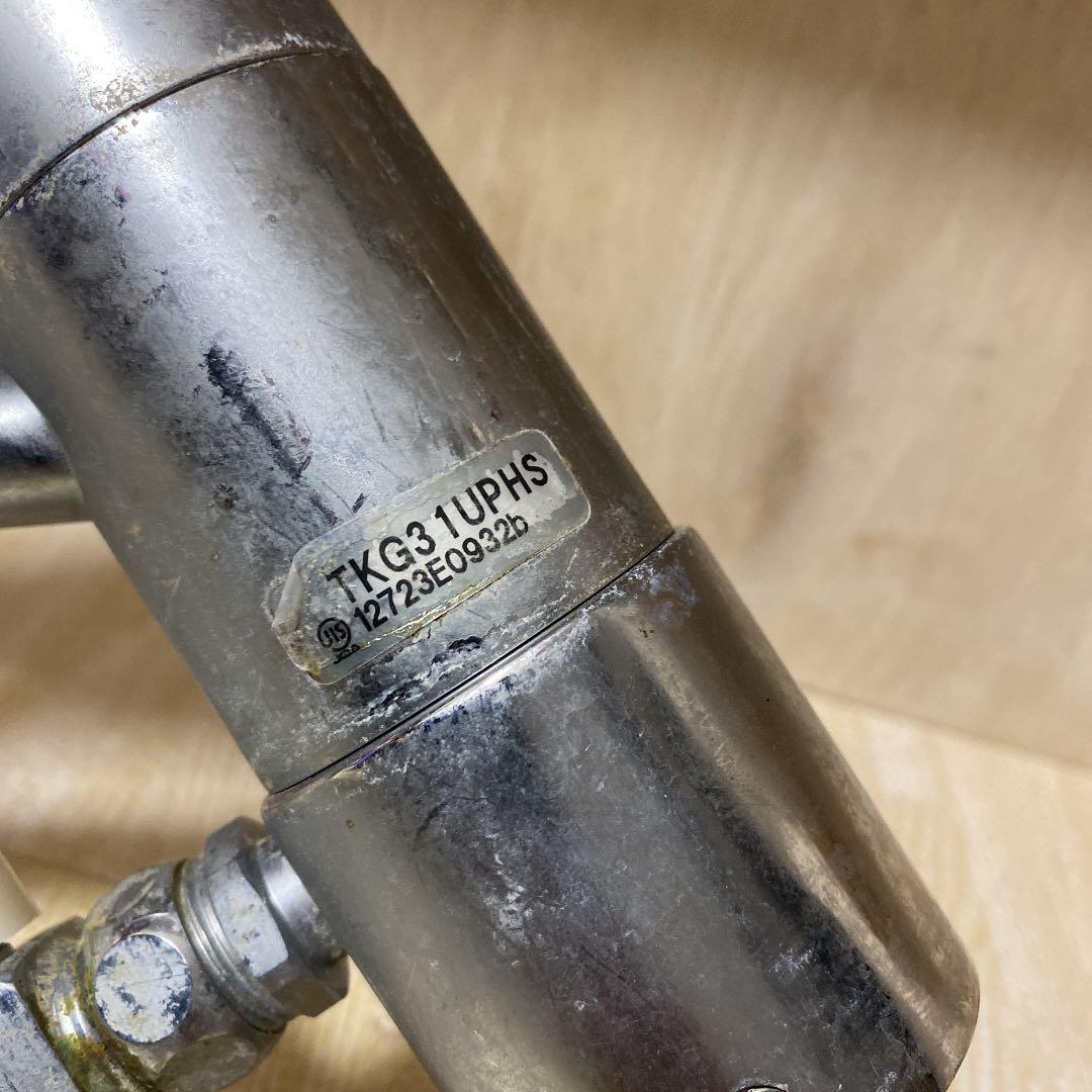 中古　シングルレバー　分岐水栓　キッチン　TKG31UPHS TOTO