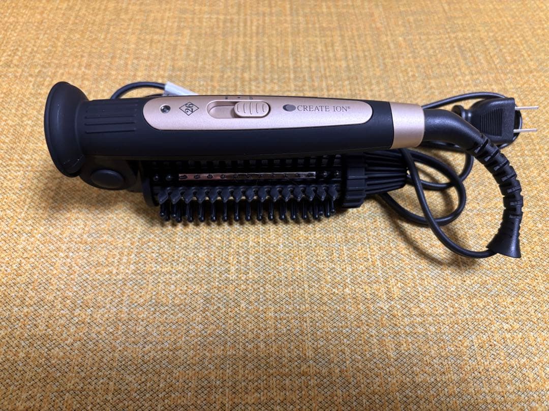 CREATE ION CATCH & CURL ブラシヘアアイロン