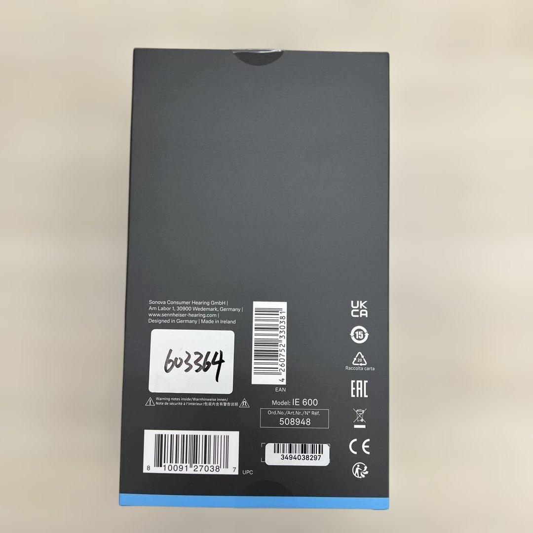 603364 未開封　Sennheiser イヤホン 有線 IE 600