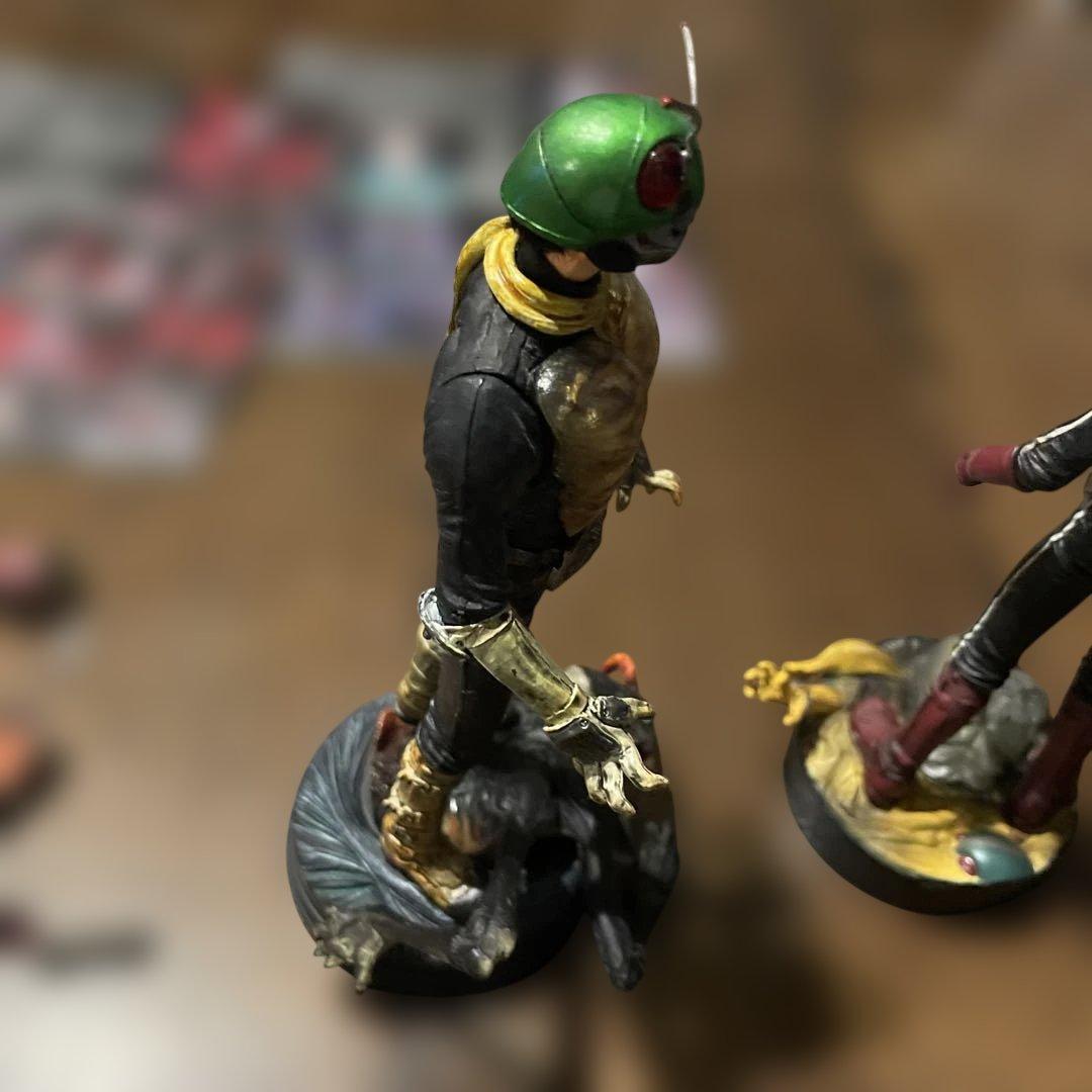 仮面ライダー 2号　仮面ライダーV3 他　全3体と付属品付き　お値下げ交渉可