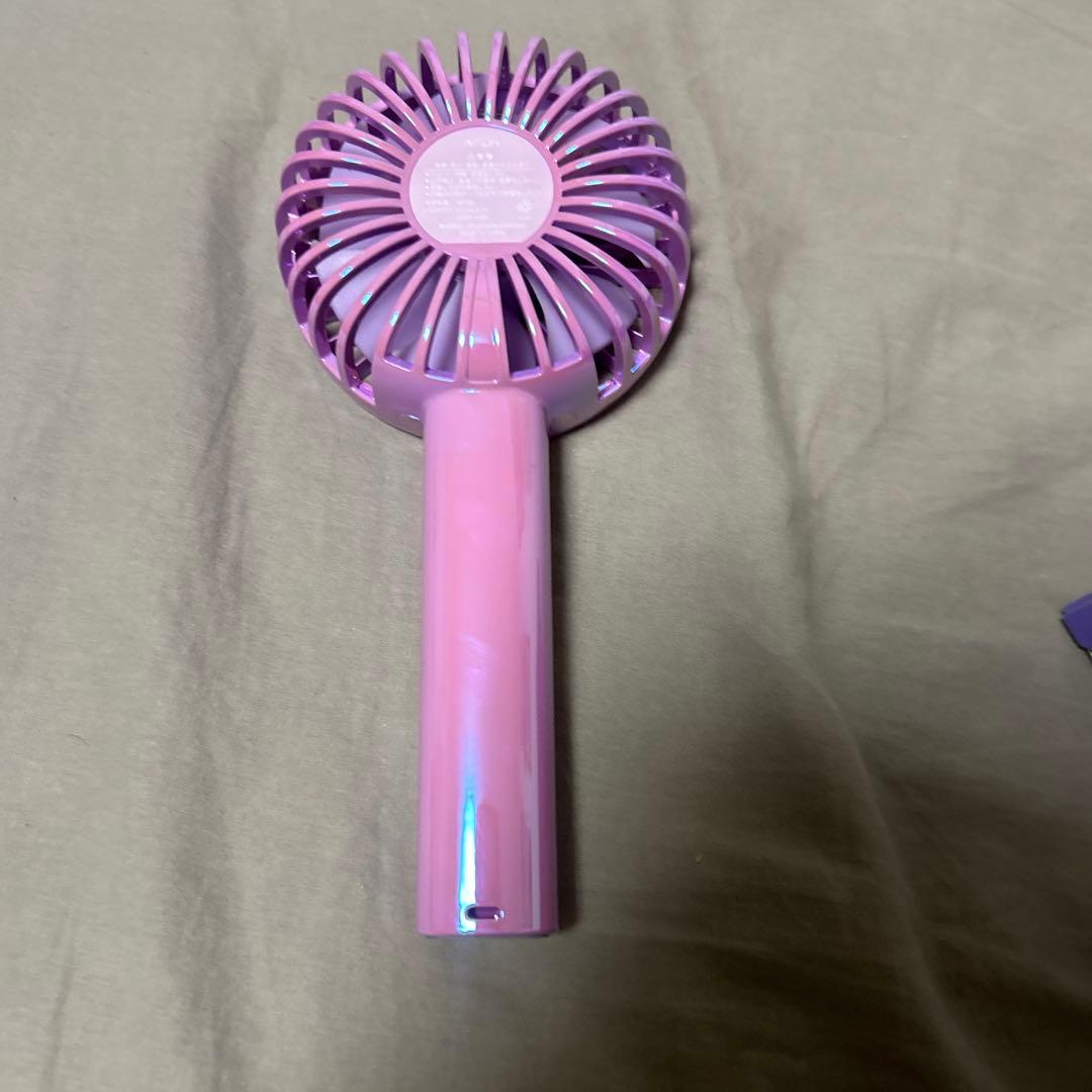 aespa SYNC SUMMER LINE ハンディファン
