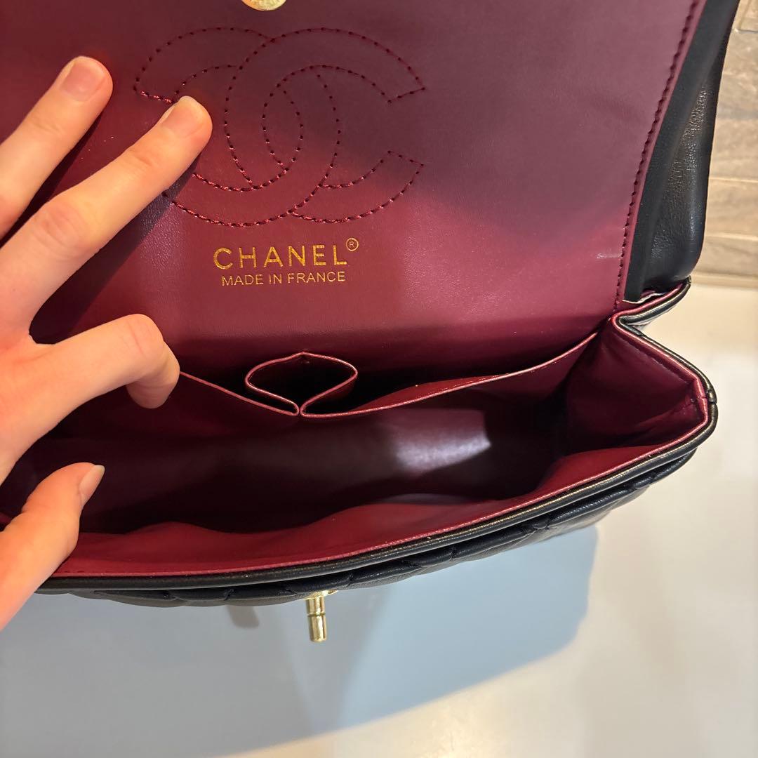 シャネル　CHANEL ショルダーバッグ　ブラック　ノベルティ
