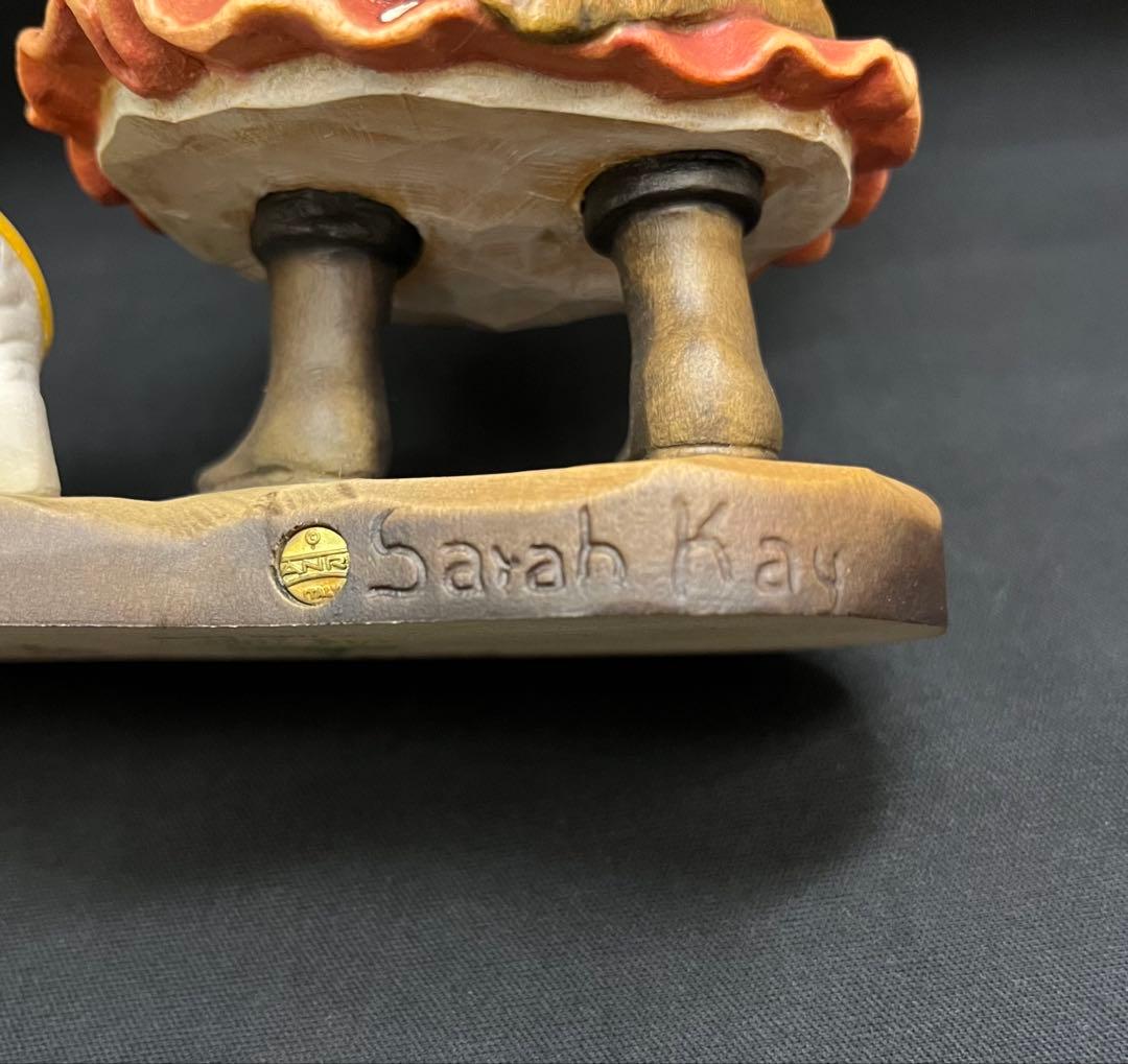 【限定品】ANRI アンリ人形 Sarah Kay「傘をさす少女と犬」サラ・ケイ